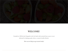 Tablet Screenshot of naturesfinestnutrition.com